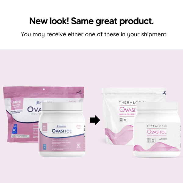 old ovasitol can and bag new ovasitol can and bag comparison