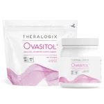 Theralogix Ovasitol - Inositol powder supplement - canister and bag