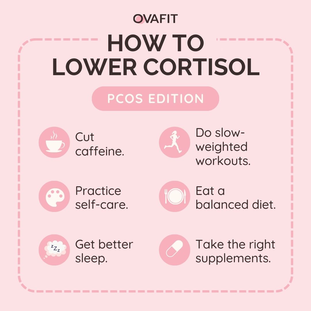 how to lower cortisol pcos edition