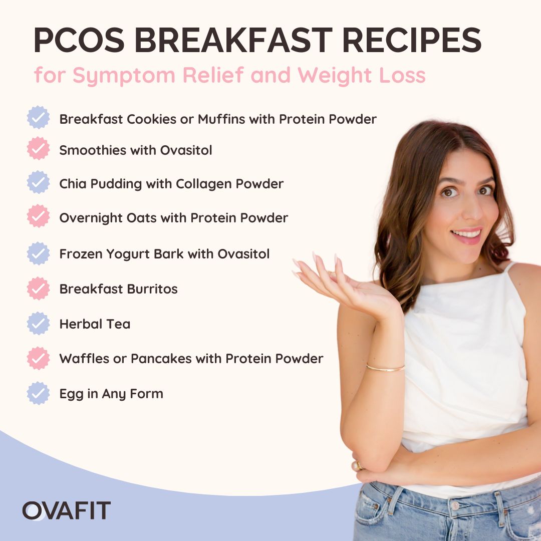 PCOS Breakfast Recipes for Symptom Relief and Weight Loss