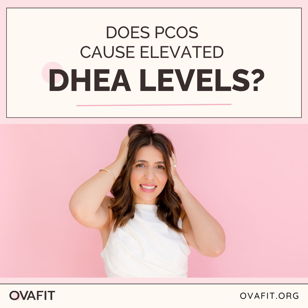 does pcos cause elevated dhea levels
