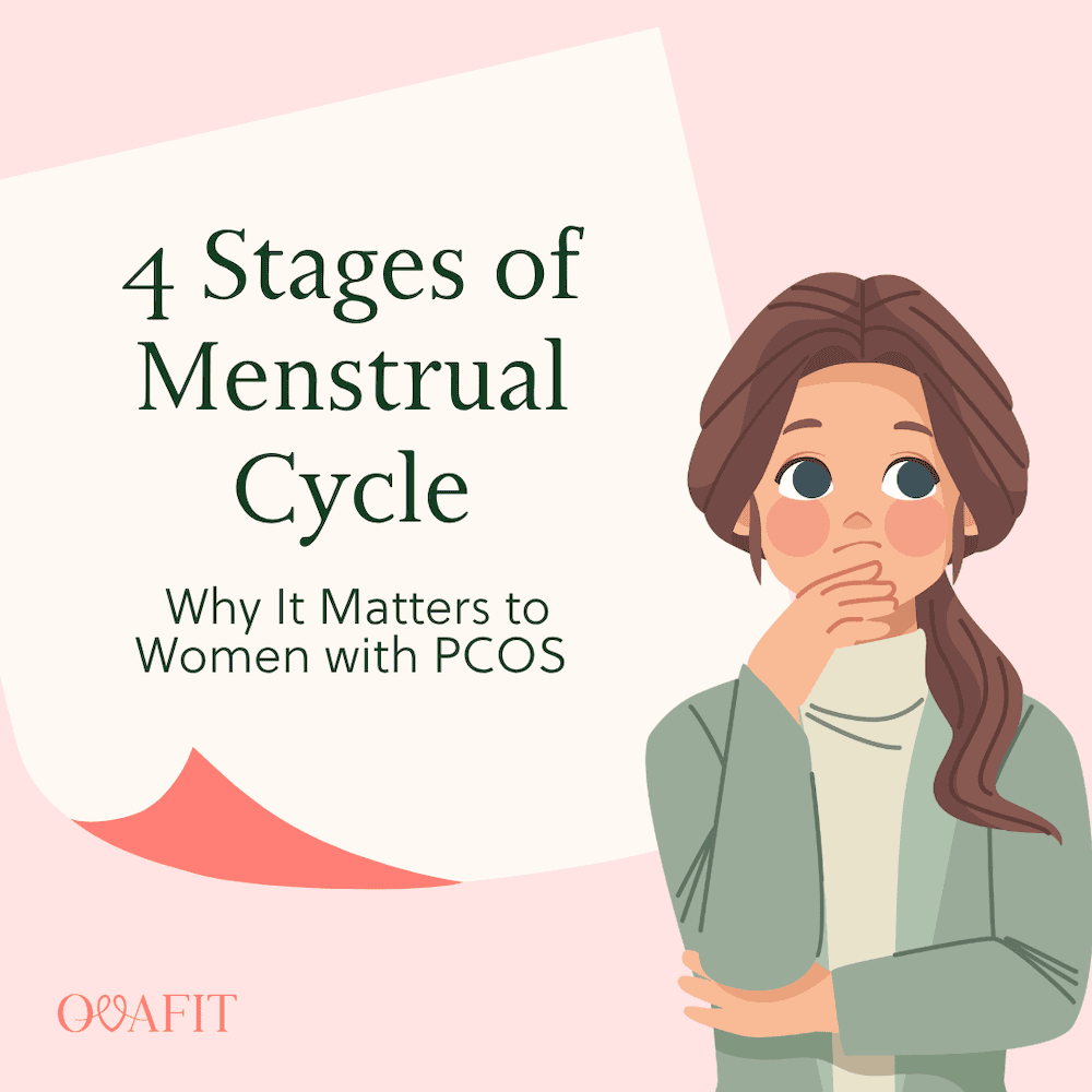 4 Stages of Menstrual Cycle PCOS women 4 stages of menstrual cycle why it matters to women with pcos
