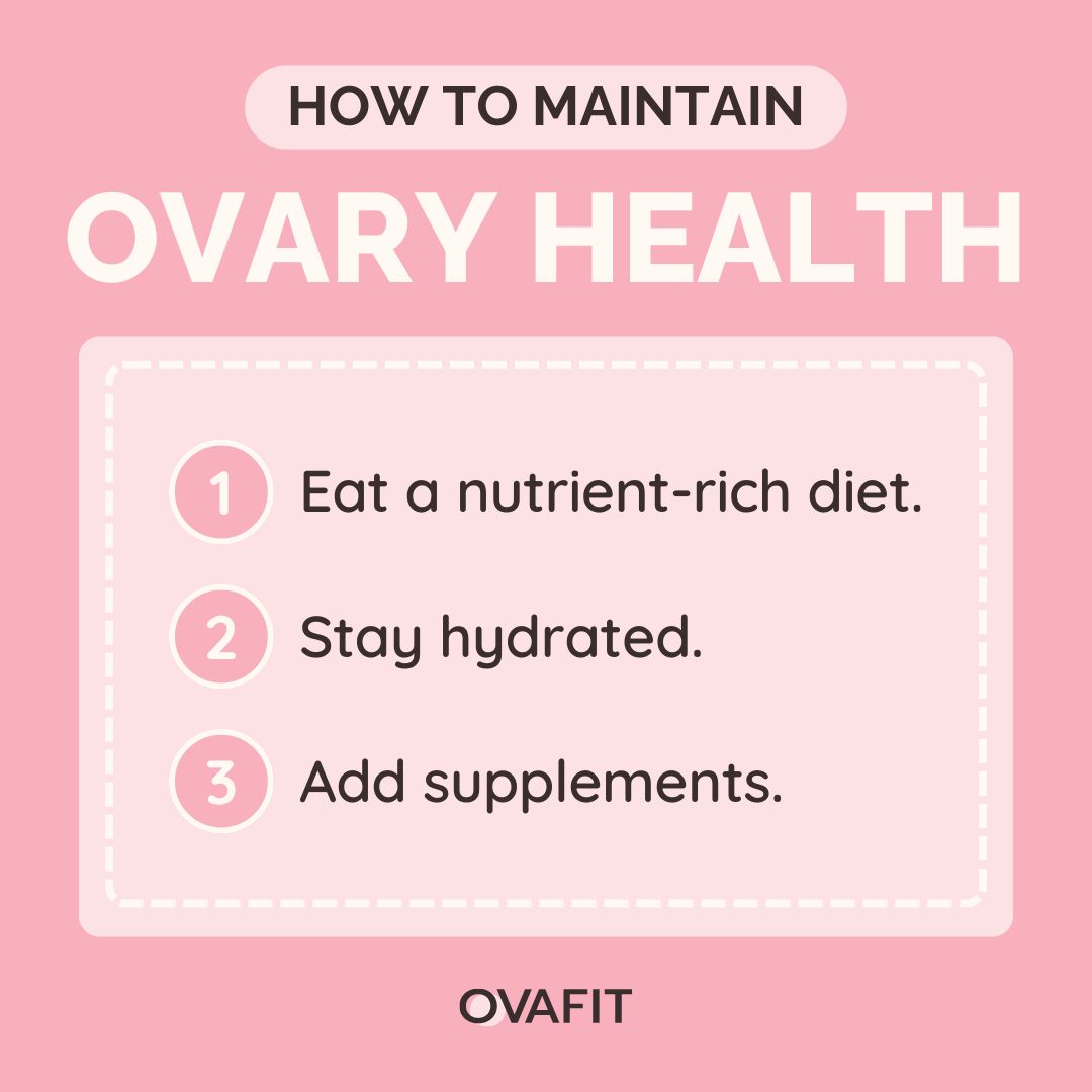 how to maintain ovary health