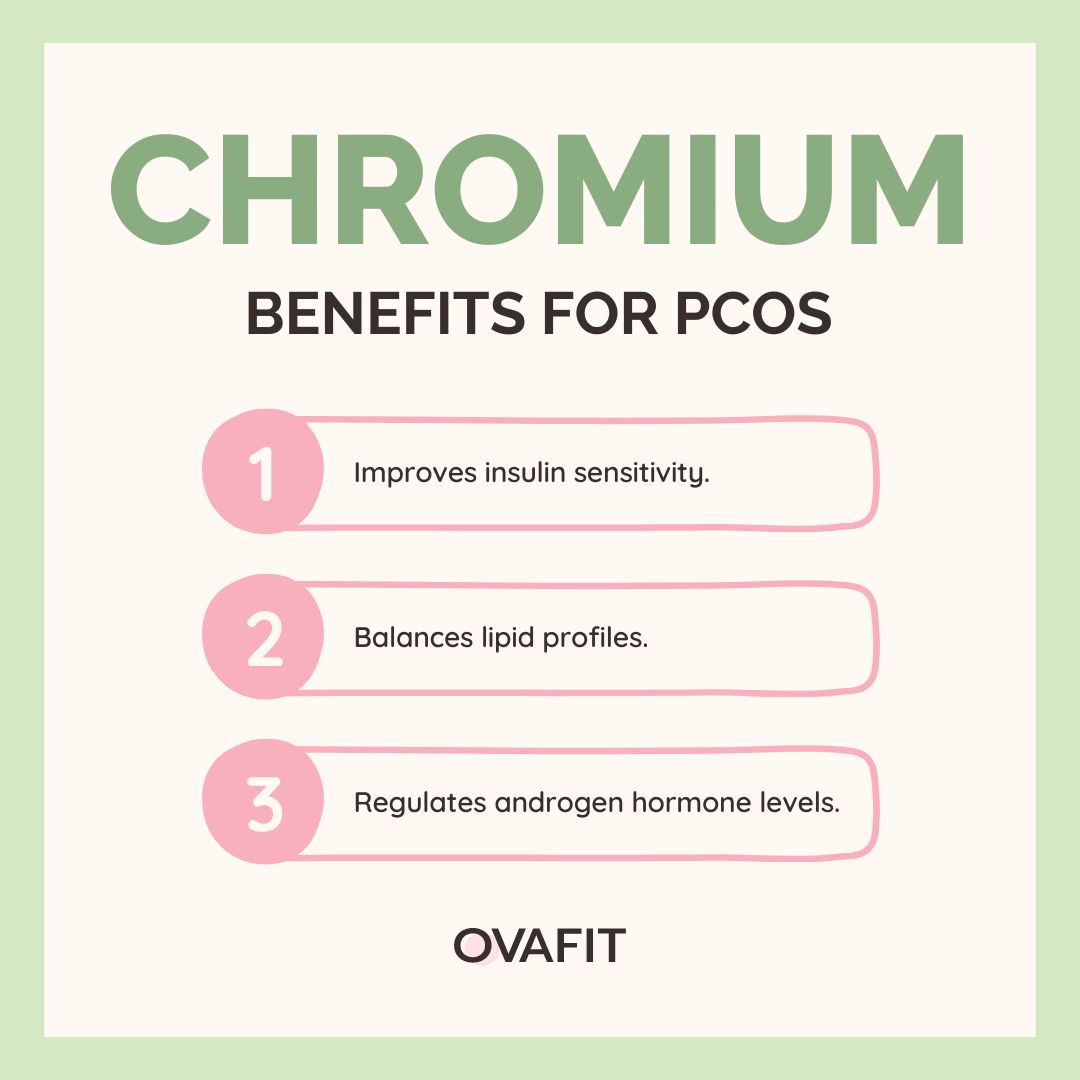 chromium benefits for pcos