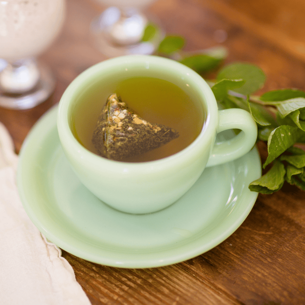 pcos spearmint tea drink pcos spearmint tea drink in mug