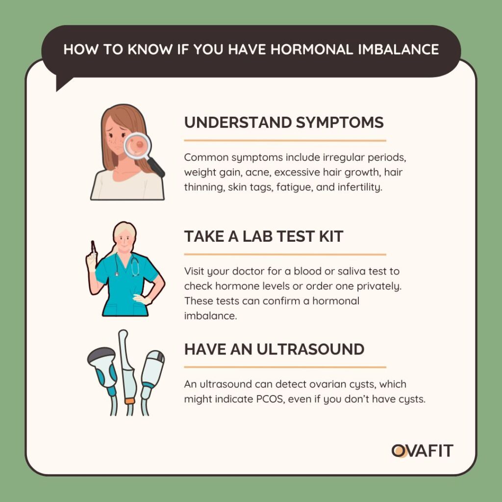 List of ways to know if you have a hormonal imbalance