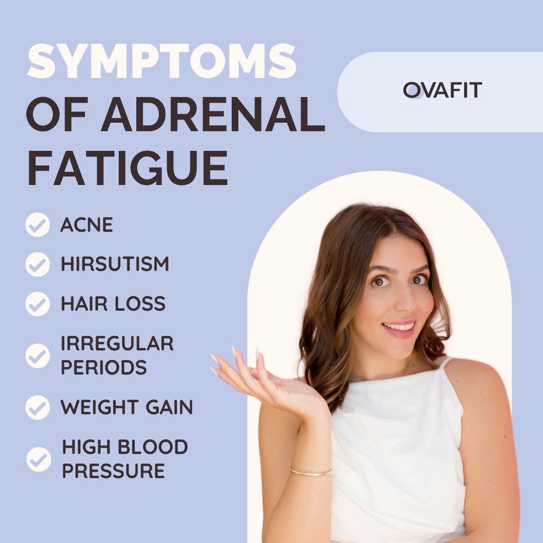 list of symptoms of adrenal fatigue