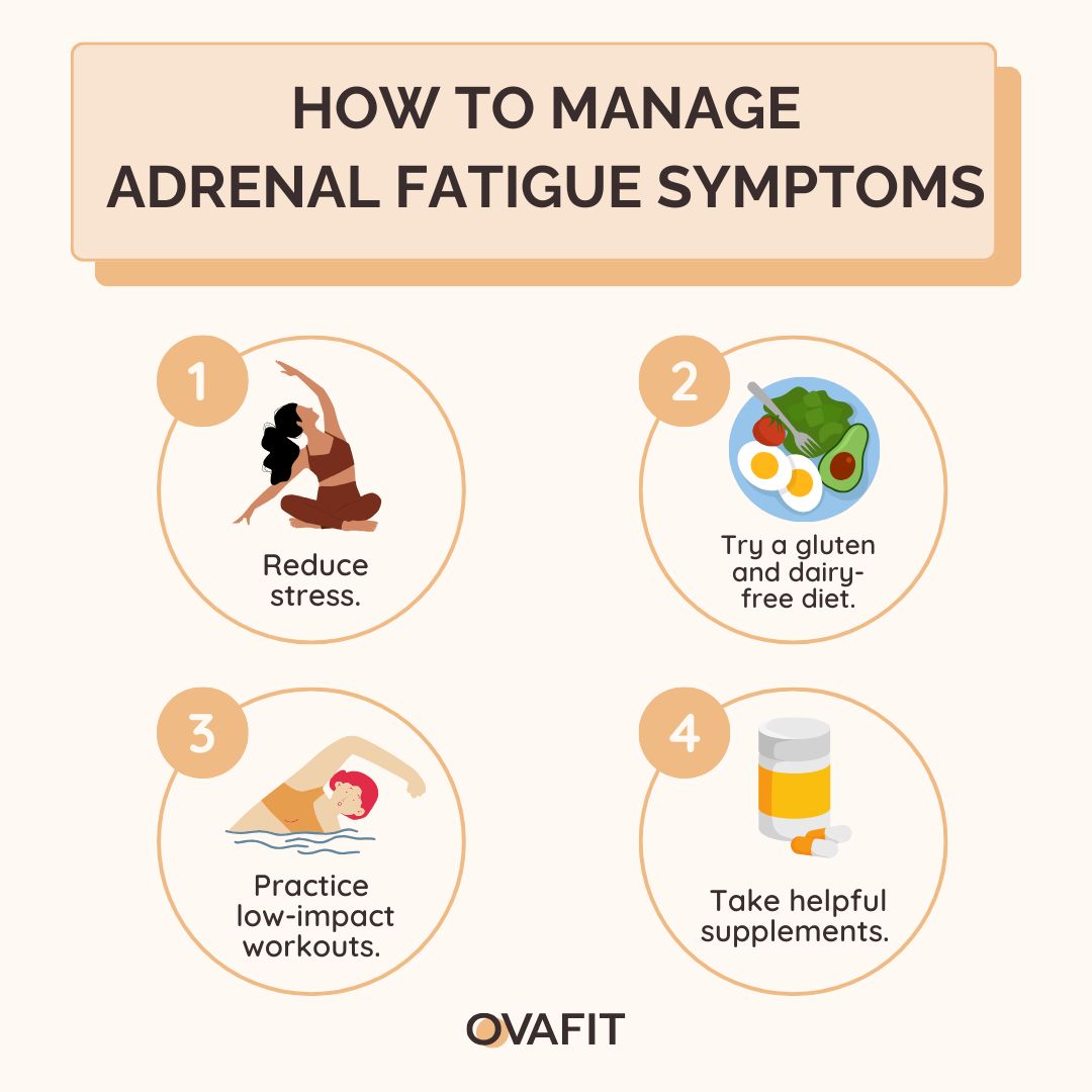 ways to manage adrenal fatigue symptoms