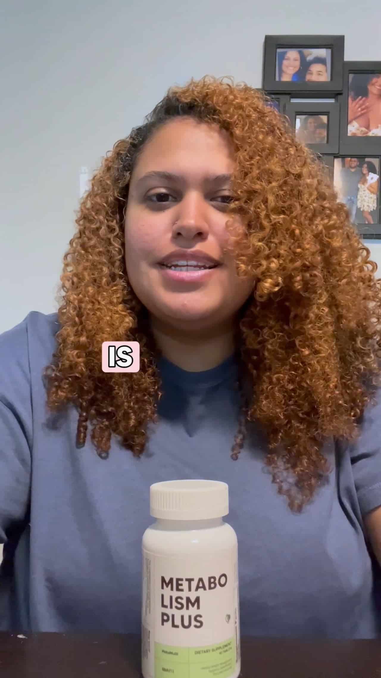 woman giving a testimonial