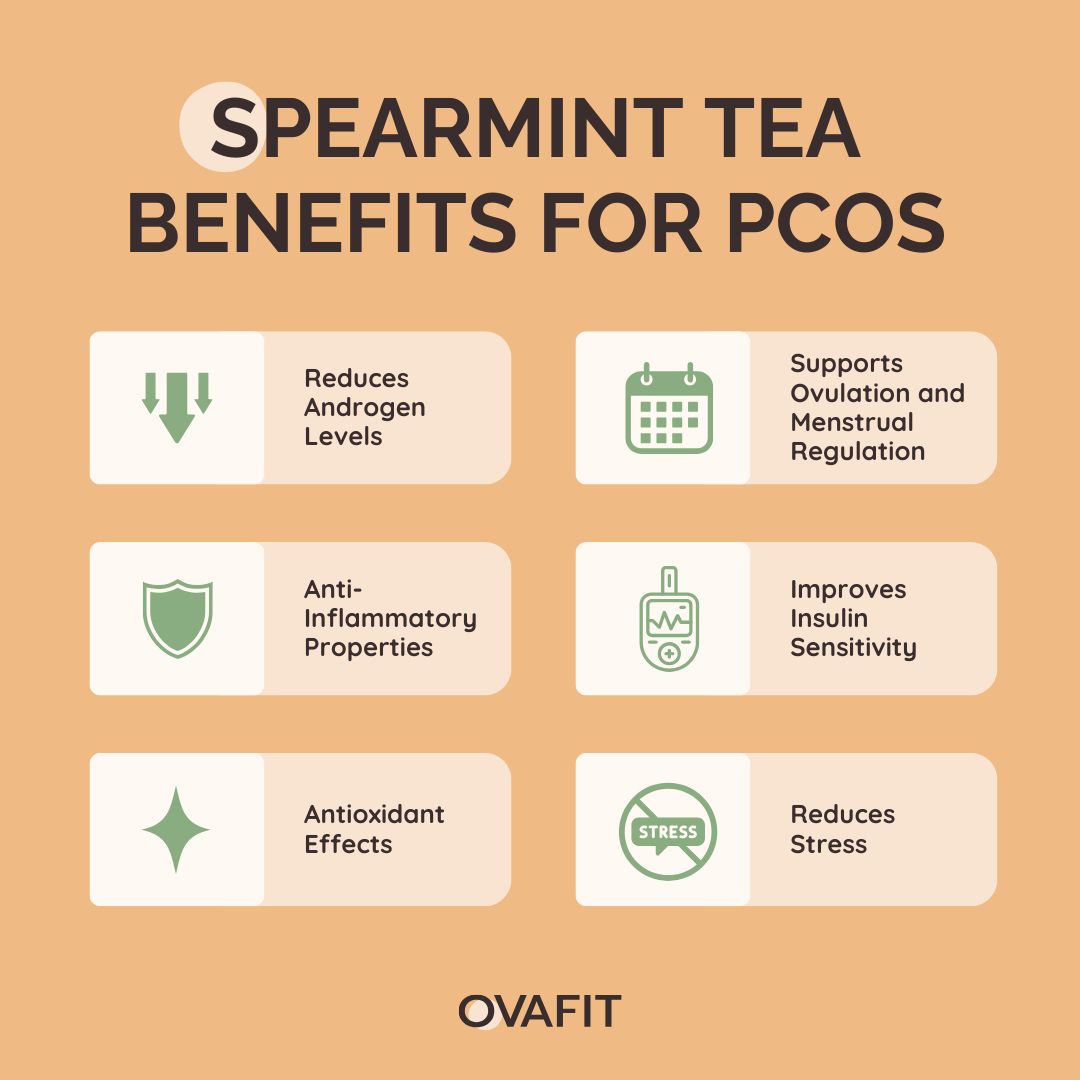 spearmint tea benefits for pcos