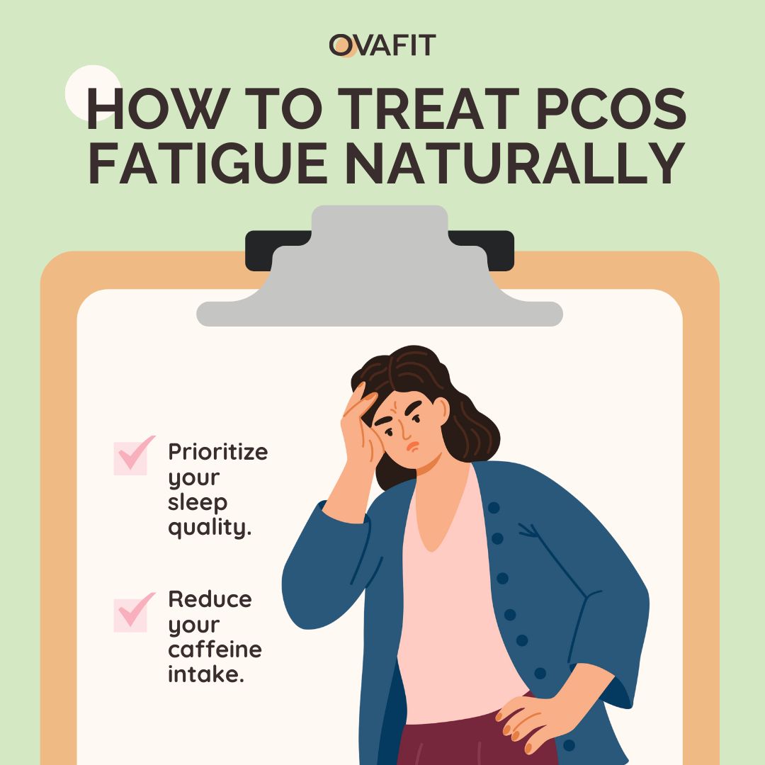 how to treat pcos fatigue naturally