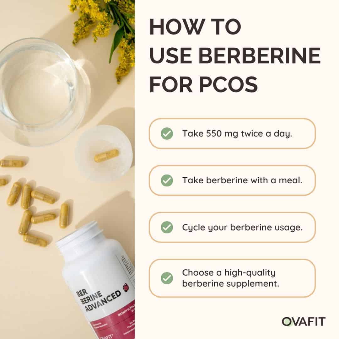 how to use berberine for pcos