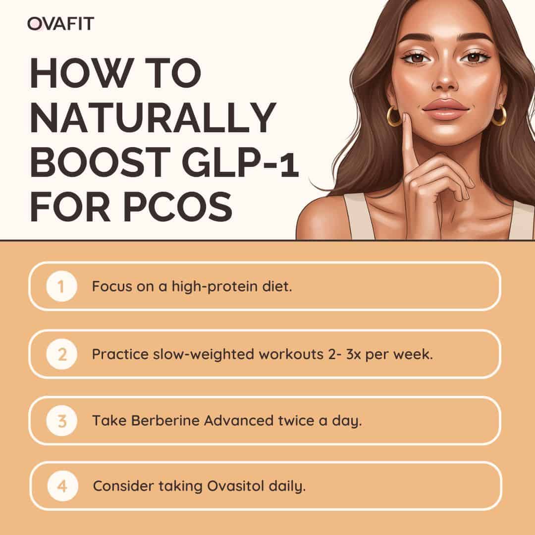 How to Naturally Boost GLP-1 for PCOS How to Naturally Boost GLP-1 for PCOS