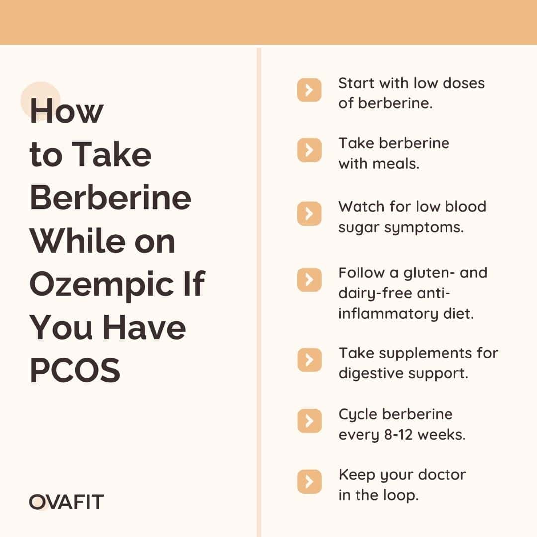 how to take berberine while on ozempic how to take berberine while on ozempic if you have pcos