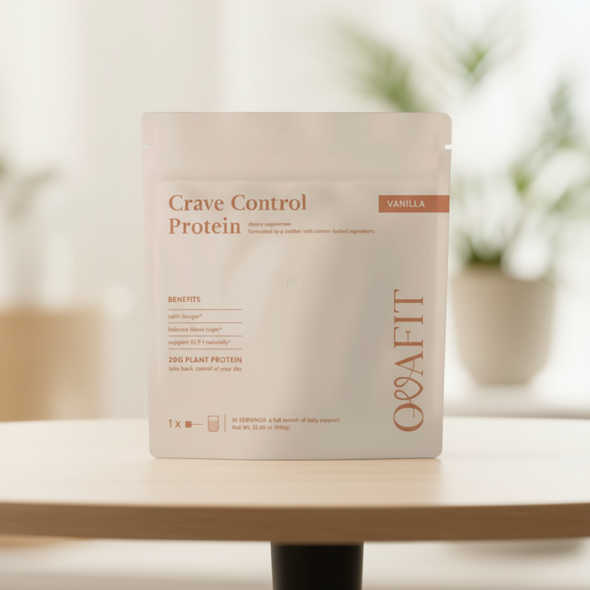 Berberine Advanced NSF certification bag of crave control protein powder