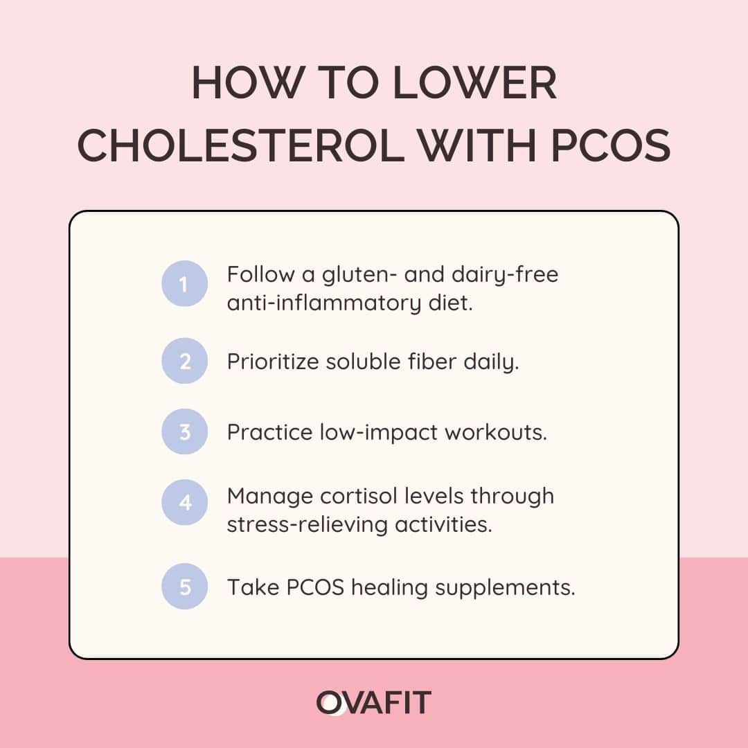 How to Lower Cholesterol with PCOS How to Lower Cholesterol with PCOS