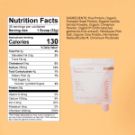 protein powder with nutrition facts