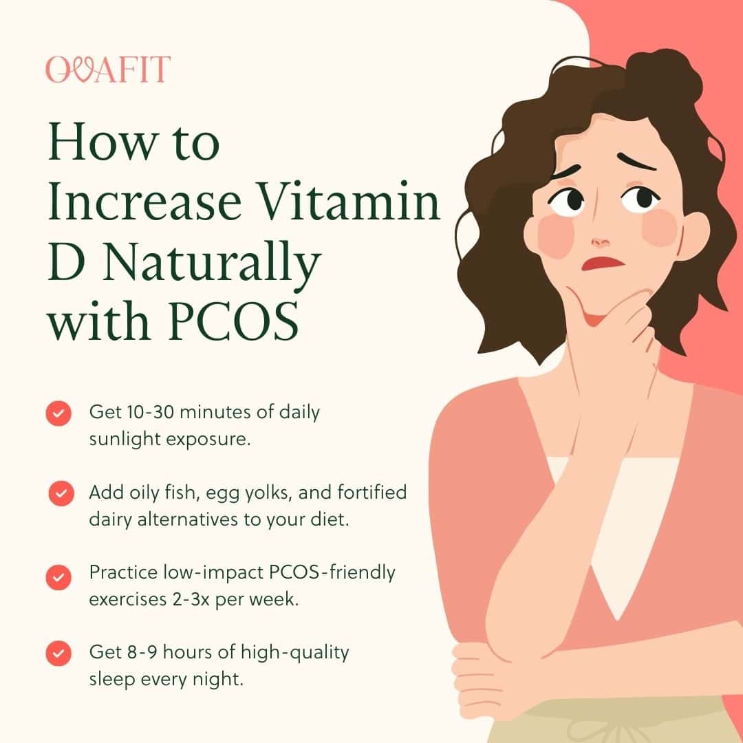 How to Increase Vitamin D Naturally with PCOS