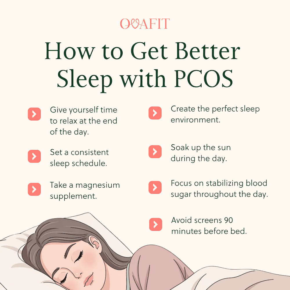 how to get better sleep with pcos how to get better sleep with pros