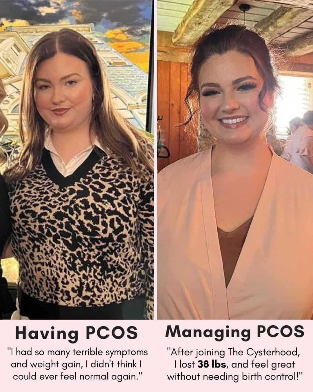 Cysterhood testimonial from Cysterhood member