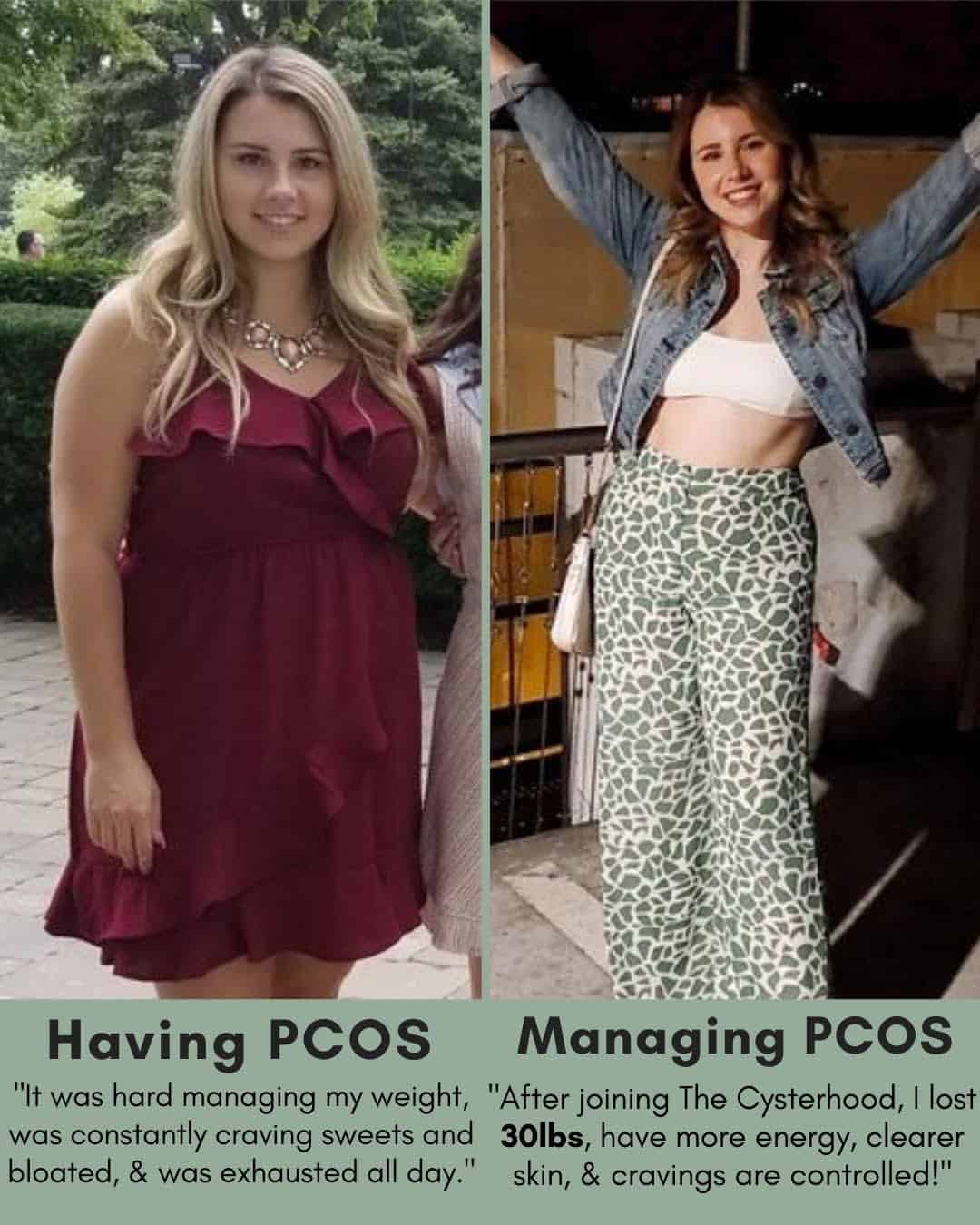 Cysterhood testimonial from Cysterhood member