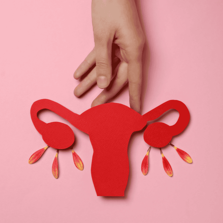 cartoon depiction of a uterus