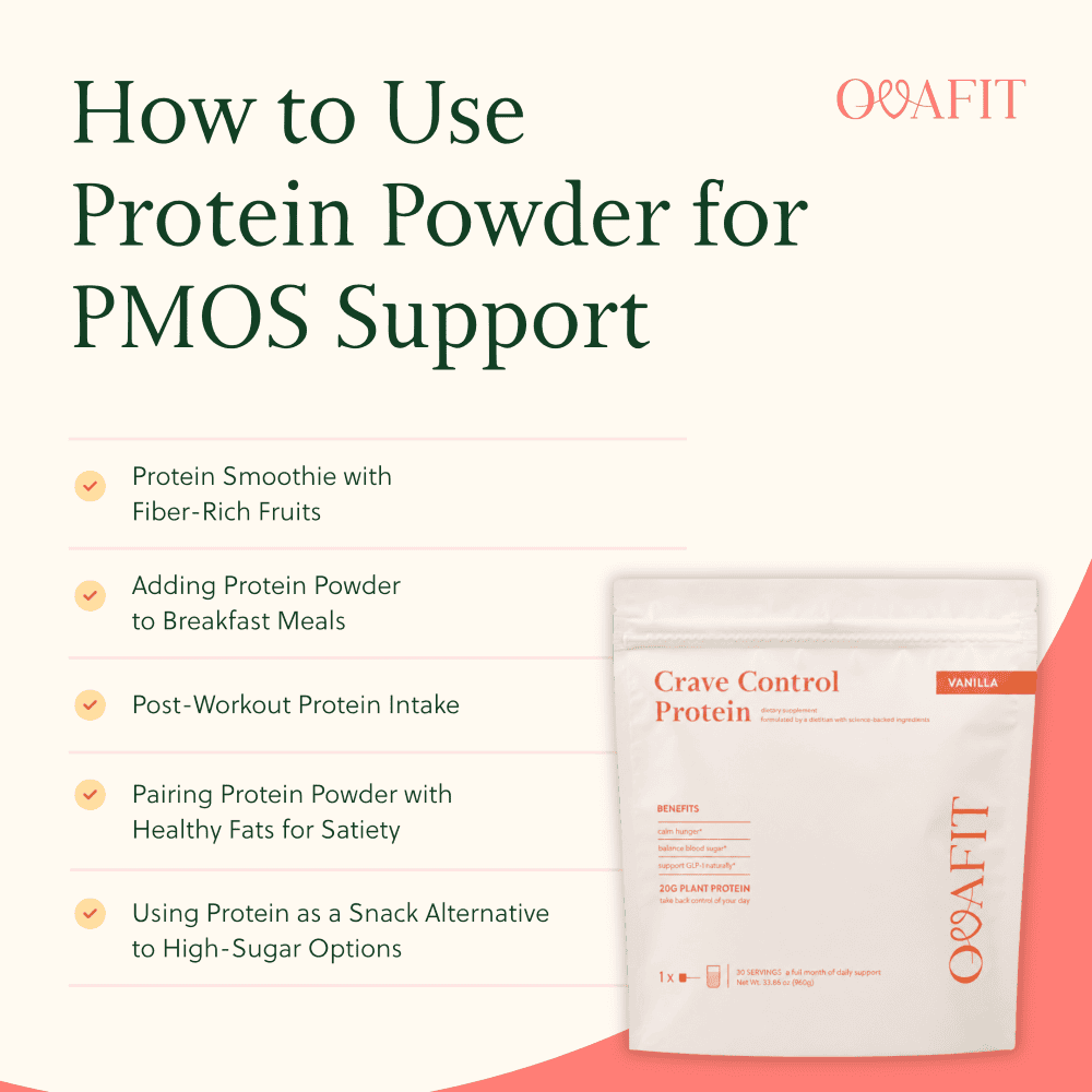 How to Use Protein Powder for PMOS Support