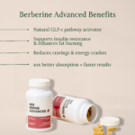 showing bottle of berberine with text