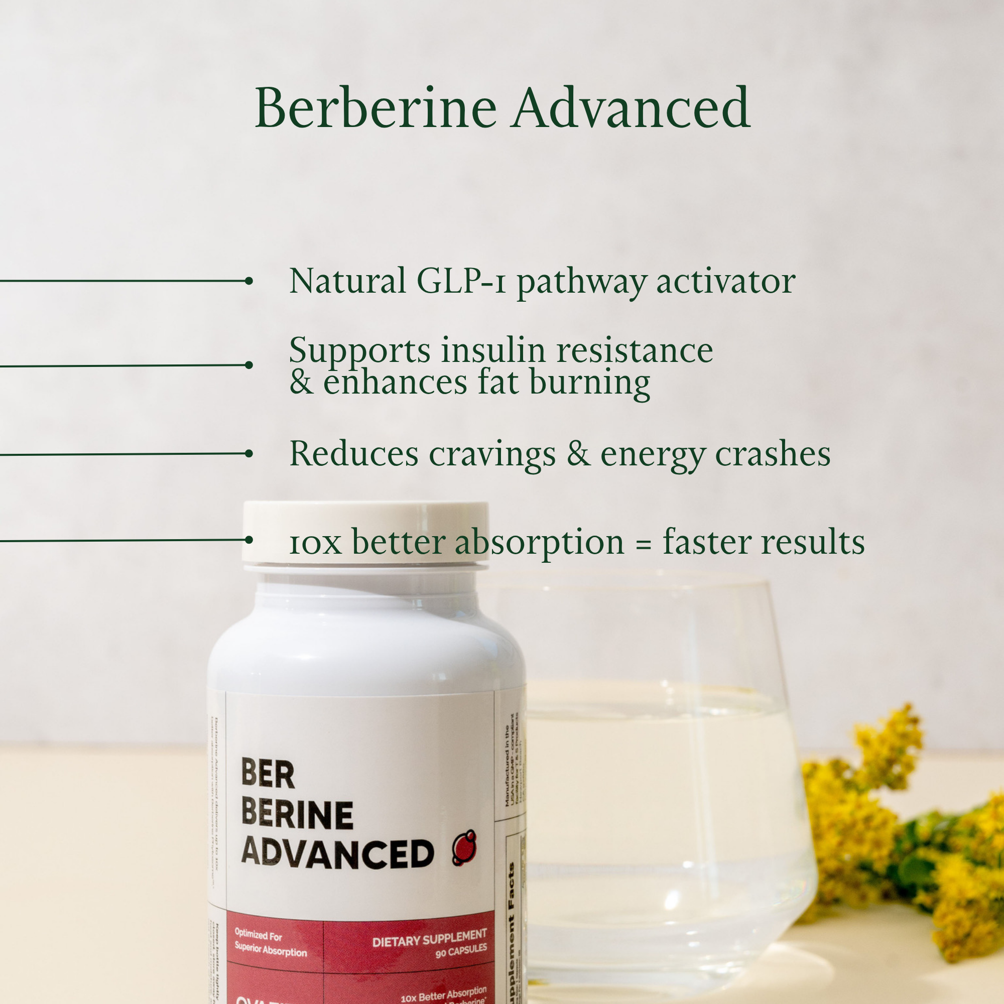 Berberine Advanced facts text