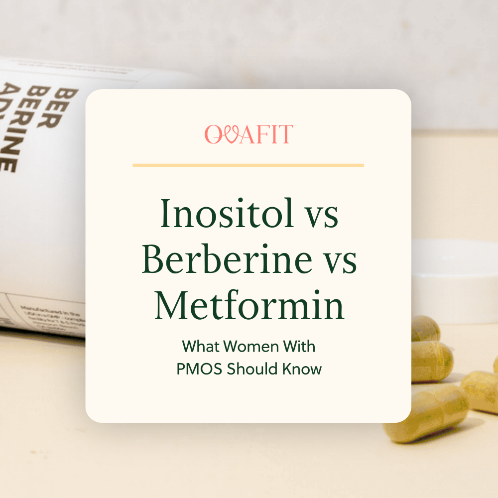 Inositol vs Berberine vs Metformin: What Women With PMOS Should Know
