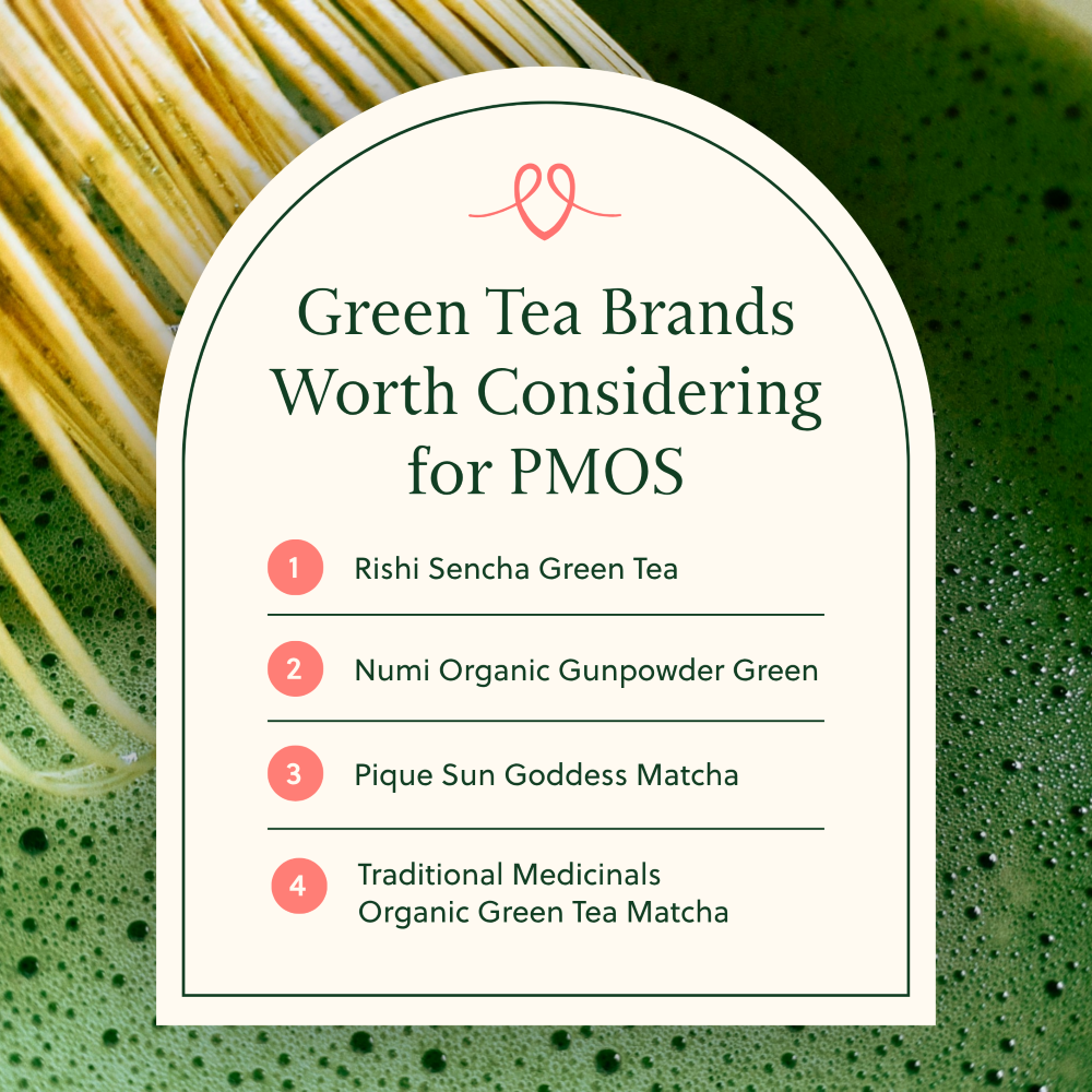 Green Tea Brands Worth Considering for PMOS