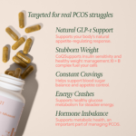 showing benefits text with a bottle of berberine